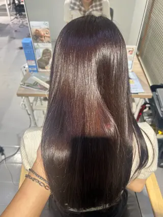 ロング 韓国ヘア ‎⟡.·KANA🐥のヘアスタイル