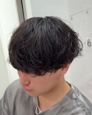 パーマ メンズ メンズカット松戸/韓 国/メンズパーマ航太のヘアスタイル
