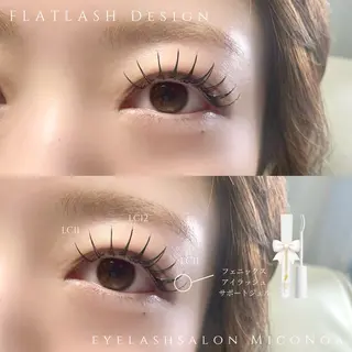 マツエク・マツパ MicoNoa所属・MicoNoa Asamiのマツエク・マツパデザイン