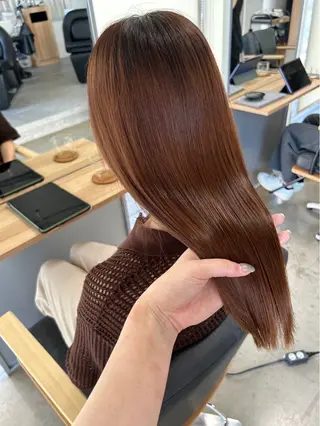 パーマ 榎本 亜衣のヘアスタイル