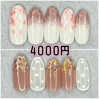 ネイル Milana （研修生メニュー）のネイルデザイン