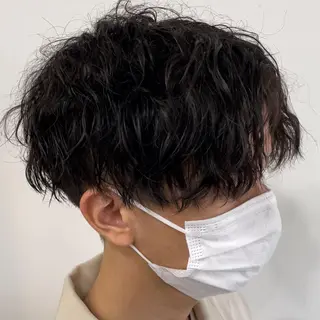 パーマ メンズ SALOWIN名古屋suite店所属・メンズカット/名駅 個室/千田のヘアスタイル