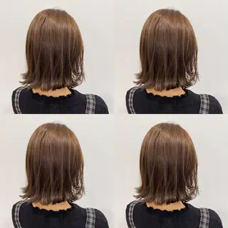 ミディアム カラー EGO所属・EGO Top stylistのヘアスタイル