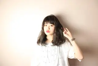 ミディアム カラー パーマ ✨U-topia渡邉 大樹【公認資格有】✨のヘアスタイル