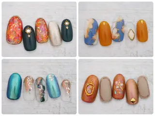 ネイル トップネイリスト Ribbon立川店のネイルデザイン