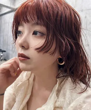 ミディアム sano rikitoのヘアスタイル