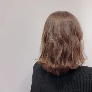 ミディアム 推しカラー🎨横浜 ブリーチ/ yuaのヘアスタイル