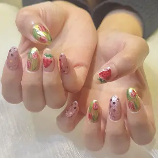 ネイル 新井 ひなののネイルデザイン