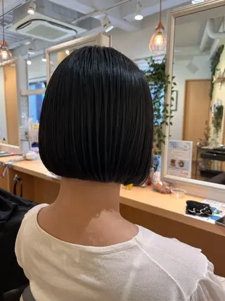 ミディアム ICHIGO 大山所属・emma 星野のヘアスタイル