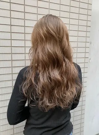 カラー 酸性ストレート/ブリ ーチなし/中村 匠のヘアスタイル