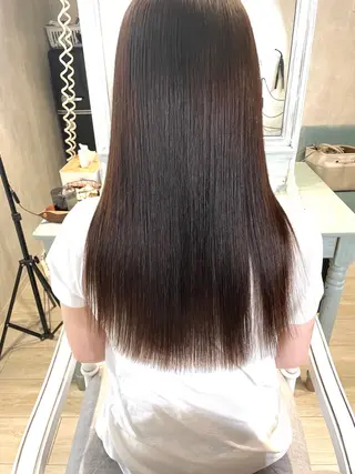 セミロング Lucia 植田泰介のヘアスタイル