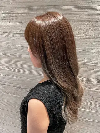 ロング カラー ヘアアレンジ .⋆⟡💖 Marin💖⟡⋆.のヘアスタイル