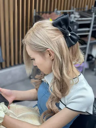 ロング 👑最高級エクステ 👑新宿/タイセイのヘアスタイル