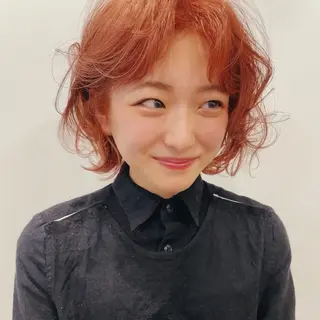 ミディアム ニュアンスヘア chinariのヘアスタイル