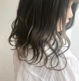 ミディアム カラー chic.🍋 Kirariのヘアスタイル