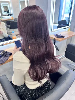 ロング 🫧寒色/韓国カラー RENA🫧のヘアスタイル