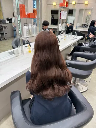 ロング カラー ヘアアレンジ 💗横浜美容室 💗HARUNAのヘアスタイル