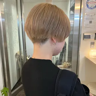 ショート Yurika🕯️ 透明感カラー/ボブのヘアスタイル