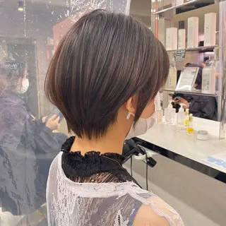 ショート 【赤み消しカラー】 中野浩太のヘアスタイル