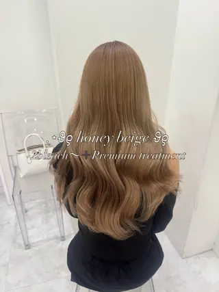 ロング カラー 透明感ヘア/ベージュ 🩶shiho🩶のヘアスタイル
