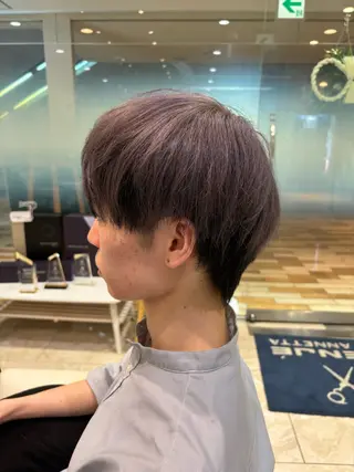 メンズ 🌼丸みボブ🌼 ショート　柏木結太のヘアスタイル