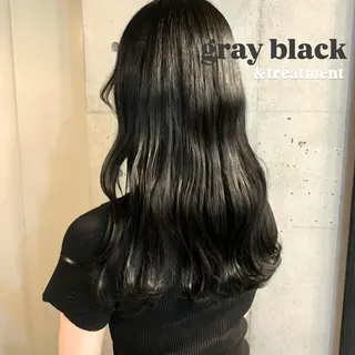 セミロング カラー REVELS tokyo所属・watanabe Yuukaのヘアスタイル