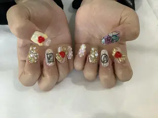 ネイル 💎🐰 saki. m 🐰💎のネイルデザイン