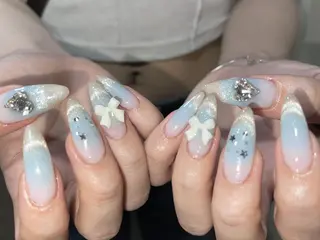 ネイル na🎀🎀na ちゅるちゅるのネイルデザイン