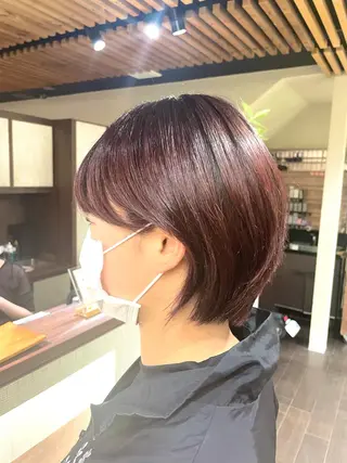 ショート カラー ユヅキ 【8月限定クーポン】のヘアスタイル