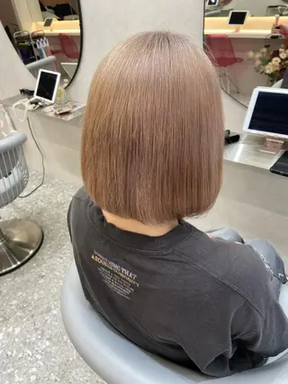 ミディアム カラー 新宿/韓国ヘア 中明度カラー/かやのヘアスタイル