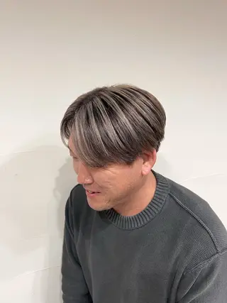 メンズ アイブロウ 美容室 Luccica HAWAII所属・ミディアム/ボブ/ Shukaのヘアスタイル