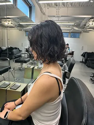 ミディアム パーマ お悩み解決パーマ hana🩰のヘアスタイル