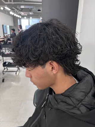 パーマ メンズ 美容研究所 🇰🇷yutoのヘアスタイル