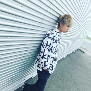 ミディアム メンズ 鹿児島 TSUBASAのヘアスタイル