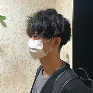 パーマ メンズ メンズパーマ&メンズ 縮毛矯正ならヒラノのヘアスタイル