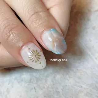ネイル bellevy所属・藤原 はずきのネイルデザイン