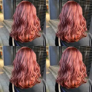 セミロング カラー ヘアアレンジ 🦋韓国ヘア 坂本 菜摘🦋のヘアスタイル