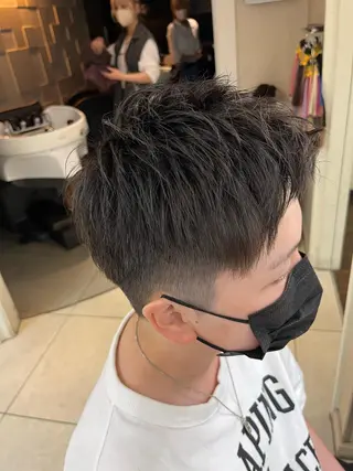 ショート メンズ 小倉 聖也のヘアスタイル