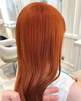 カラー 東梅田エリアカラー ヘアセットNo. 1のヘアスタイル