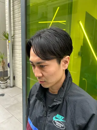 ミディアム hairsalonxxxx所属・南森町／メンズカット SOUTA(そーた)のヘアスタイル