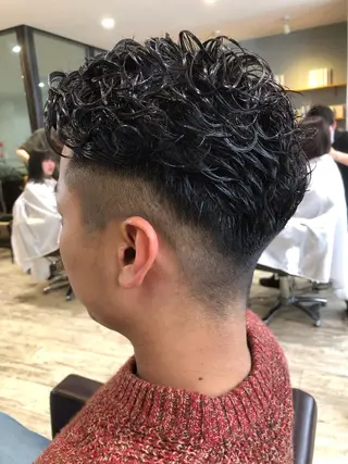 ショート カラー パーマ ヘアアレンジ メンズ キッズ ネイル マツエク・マツパ MODEK's西宮店 マネージャー神道有基のヘアスタイル