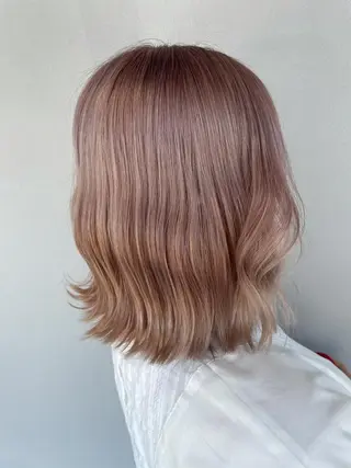 ミディアム カラー リルフェアリー 磐田店のヘアスタイル