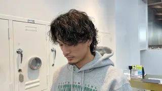 ショート カラー パーマ メンズ キッズ 栄💗レイヤーカット ｜韓国風｜haruのヘアスタイル