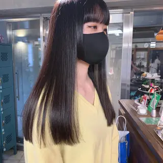 ロング 土屋かすみ✁︎. ꙳ 姫カットのヘアスタイル