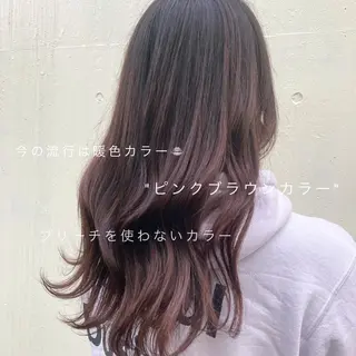 ロング カラー パーマ ヘアアレンジ Zina渋谷エリア マネージャShionのヘアスタイル
