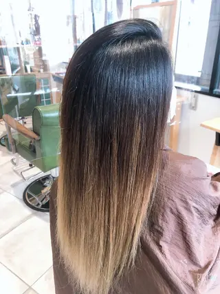 ロング EARTH志木/佐藤 氷河のヘアスタイル