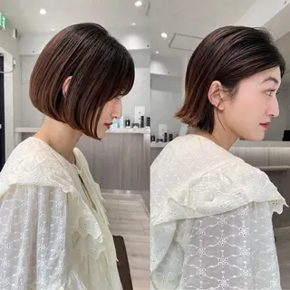 ミディアム VLOW nex the salon所属・韓国風/髪質改善/ ナガヤアキラのヘアスタイル