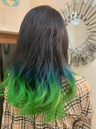 セミロング おおたけ あゆみのヘアスタイル