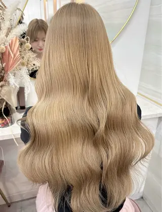 ロング 💘Kurea💘 艶髪/韓国/暗髪のヘアスタイル