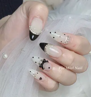 ネイル HANA 長さだしのネイルデザイン